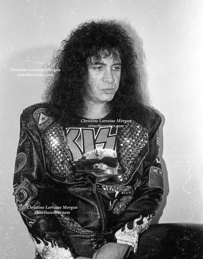 You gotta see these pictures of Gene Simmons in 1990 before Kiss' show in Erie, PA